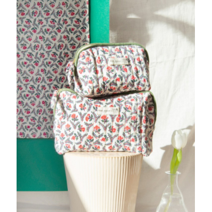 Trousse de toilette - Flora - Crème