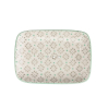 Soap Dish - traditional - motif bleu - POR697
