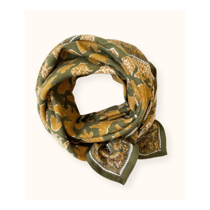 Foulard Latika - Ours - Kaki