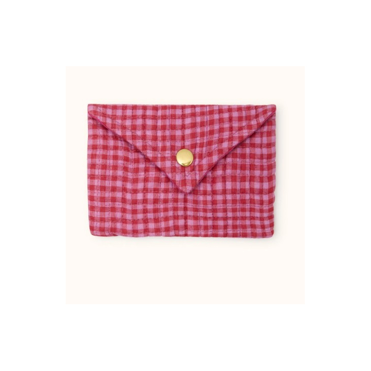Petite Enveloppe Ravi - Khadi - Fuschia