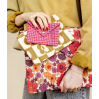 Petite Enveloppe Ravi - Khadi - Fuschia