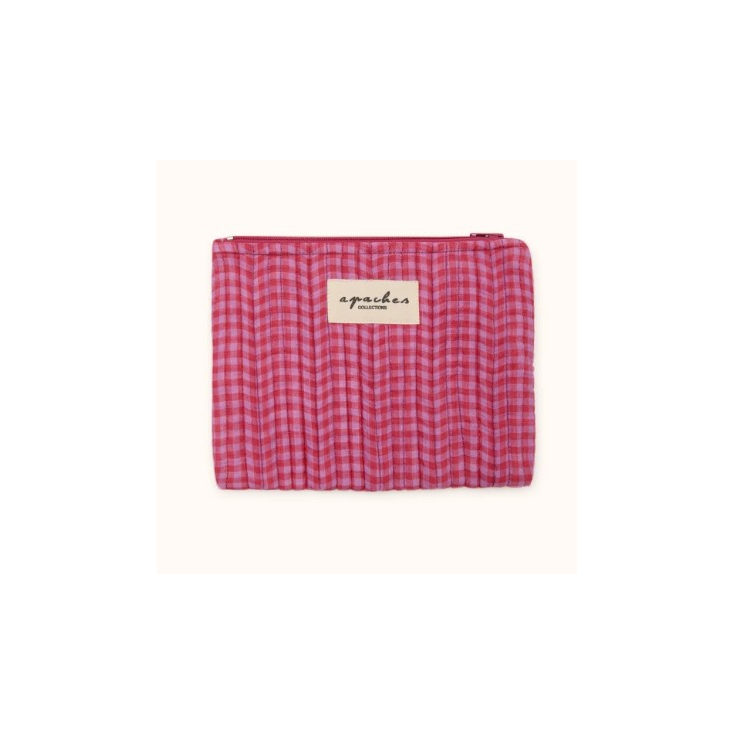 Mini pochette Mana - Khadi - Fuschia