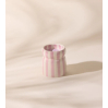 Bougie en céramique - Cabana Lavender Striped - Grecian Sand