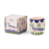 Bougie en céramique - Adopo - Peacock - 226g - Misted Lime