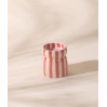 Bougie en céramique - Cabana Red Striped - Hibiscus Bay