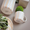 Mug Stripes - Boho Beige