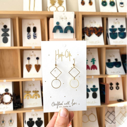 Boucles d'oreilles Geom
