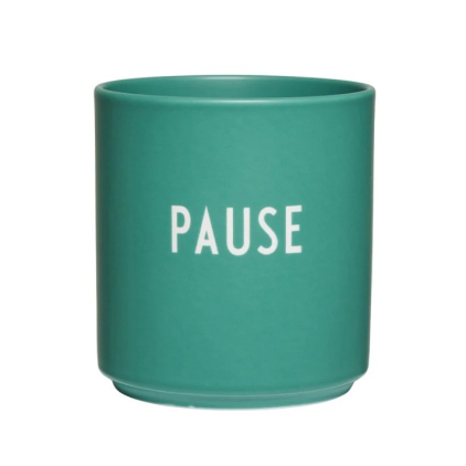 Favourite cup - Pause - Green
