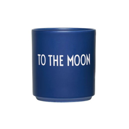 Favourite cup - To The Moon - Navy blue