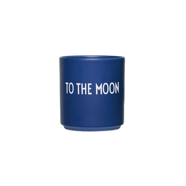 Favourite cup - To The Moon - Navy blue