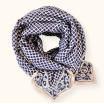 Foulard Latika - Mosaïc - Graphite
