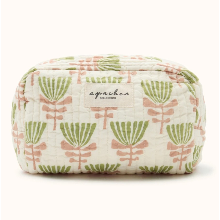 Petite trousse Gaya - Tresse - Celery