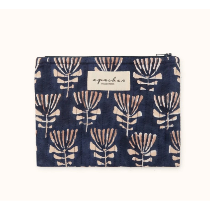 Mini pochette Mana - Tresse - Graphite