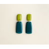 Boucles d'oreilles - Juna - Peacock/Pistache