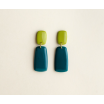 Boucles d'oreilles - Juna - Peacock/Pistache
