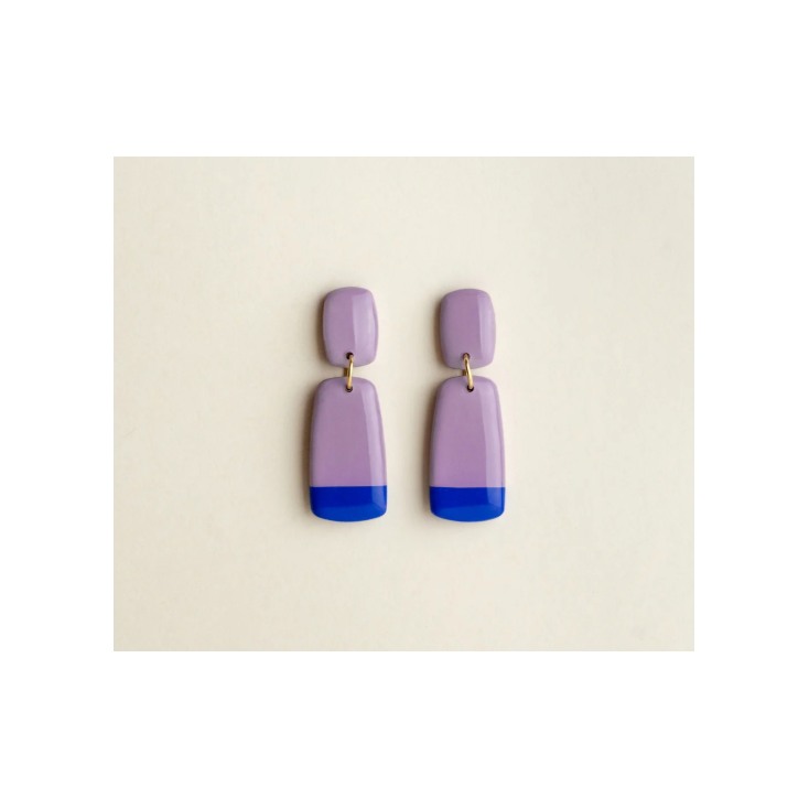 Boucles d'oreilles - Juna - Lavender/