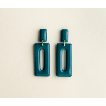 Boucles d'oreilles - Freya - Peacock
