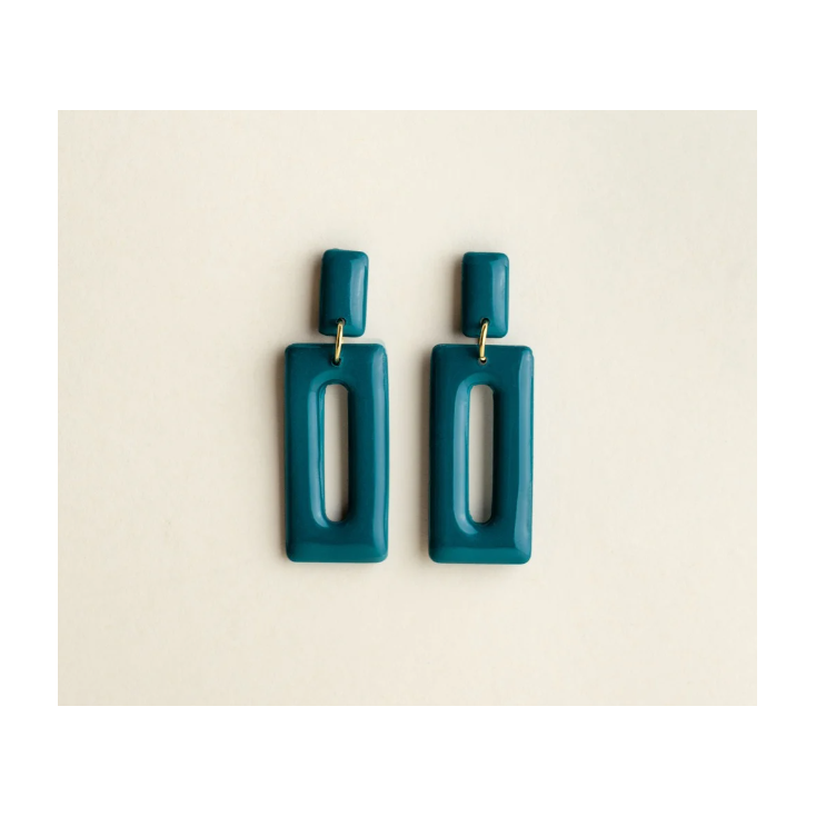 Boucles d'oreilles - Freya - Peacock