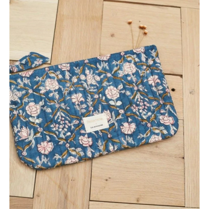 Pochette medium - Albertine Blue