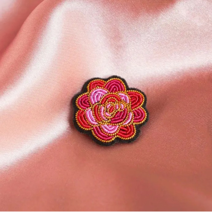 Broche - Rose