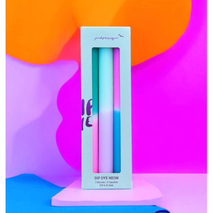 Dip Dye Neon - Pineapple Blue