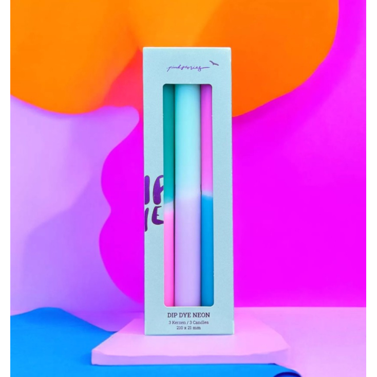 Dip Dye Neon - Pineapple Blue