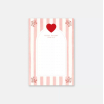 Notepad - Pink Stripes