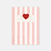 Carnet de notes A5 - Pink Stripes