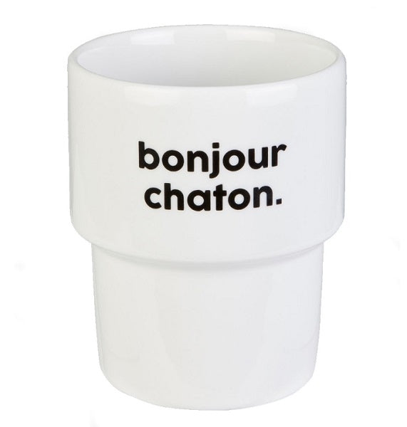 Gobelet Bonjour chaton
