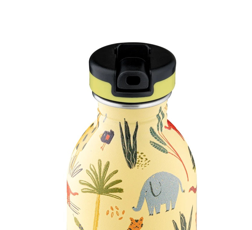 Urban kids bottle 050 Jungle Friends AVEC PAILLE
