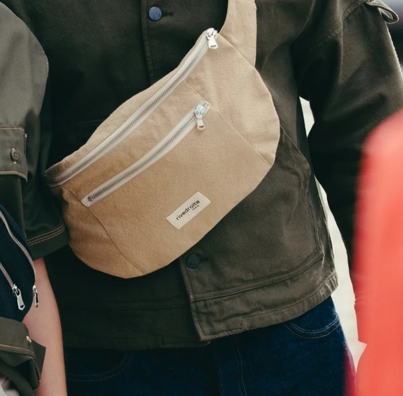 Orsel L - Le nouveau sac banane grand format - Beige sable