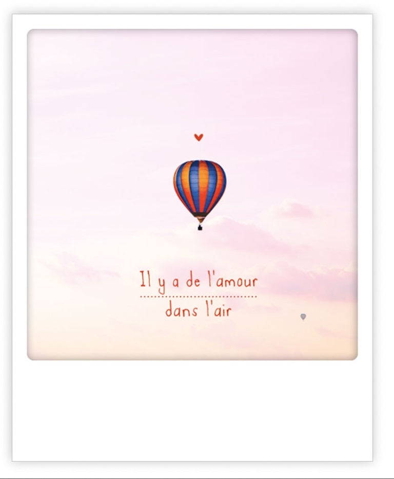 Carte postale - Il y a de l'amour dans l'air - ZG1205FR