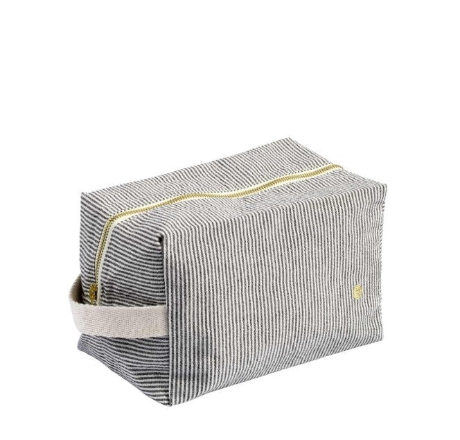 Pouch cube Finette caviar GM