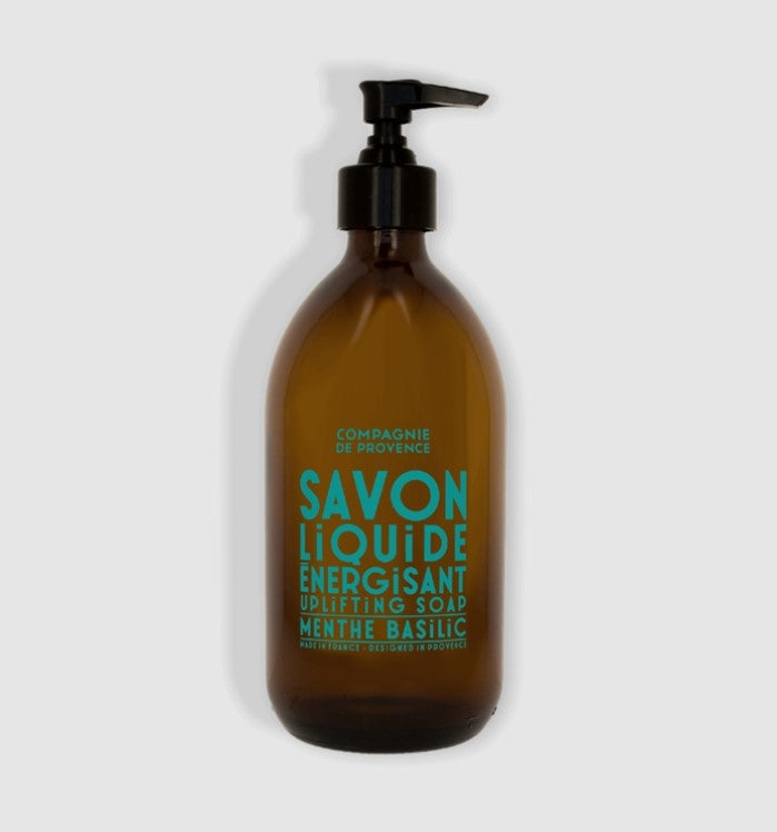 Savon liquide de Marseille - Energisant - 300 ml - Menthe basilic