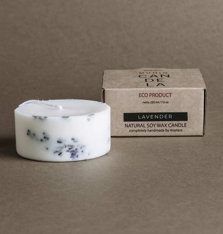 Soy wax candle - 220ml - Lavender