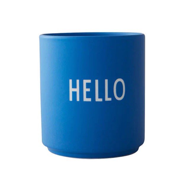 Favourite cup - Hello - Bleu