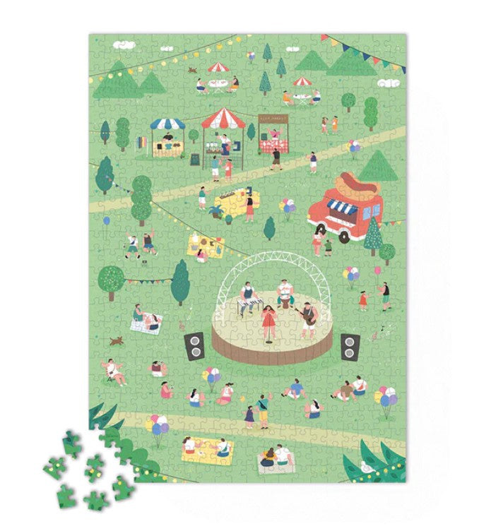Puzzle 500pces - Un air de fete