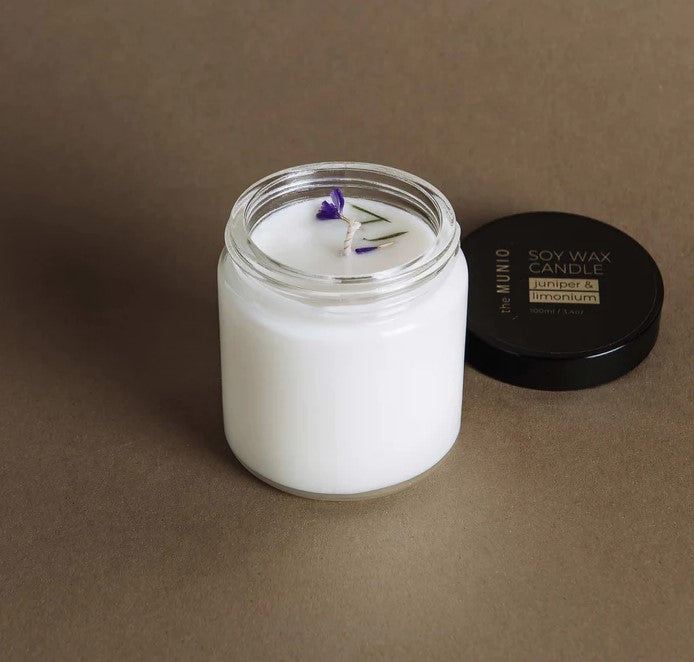 So wax candle - 100ml - Juniper and limonium