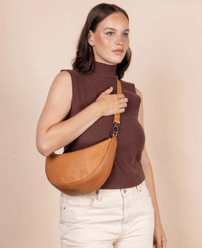 Leo - Wild Oak Soft Grain Leather