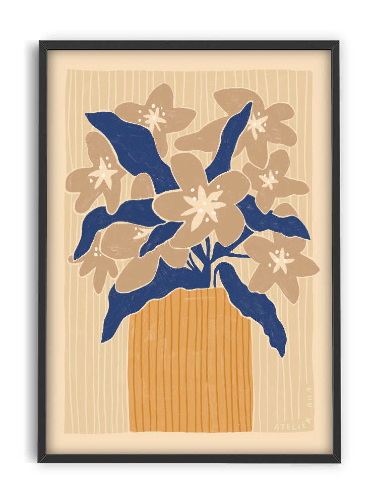 Poster 30 x 40 cm - Anouk - Floral