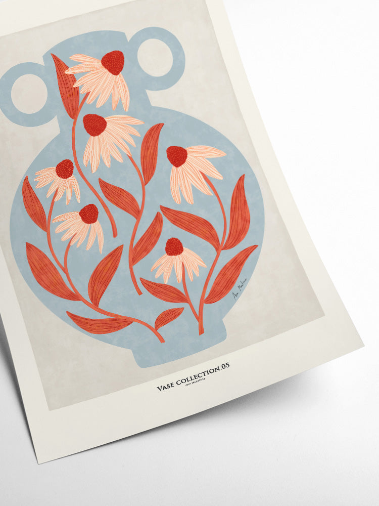 Poster 30 x 40 cm - Ana Martínez - Vase collection II