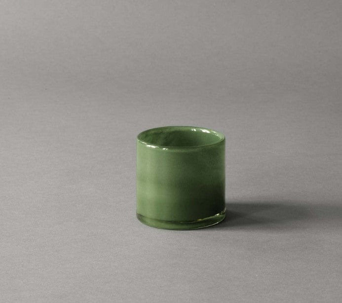 Lyric candle holder xsmall - dark green