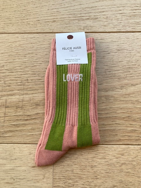 Chaussettes - Lover - rose/bambou - 36/40
