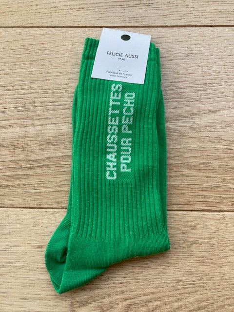 Chaussettes - Pour pecho - vert - 40/45