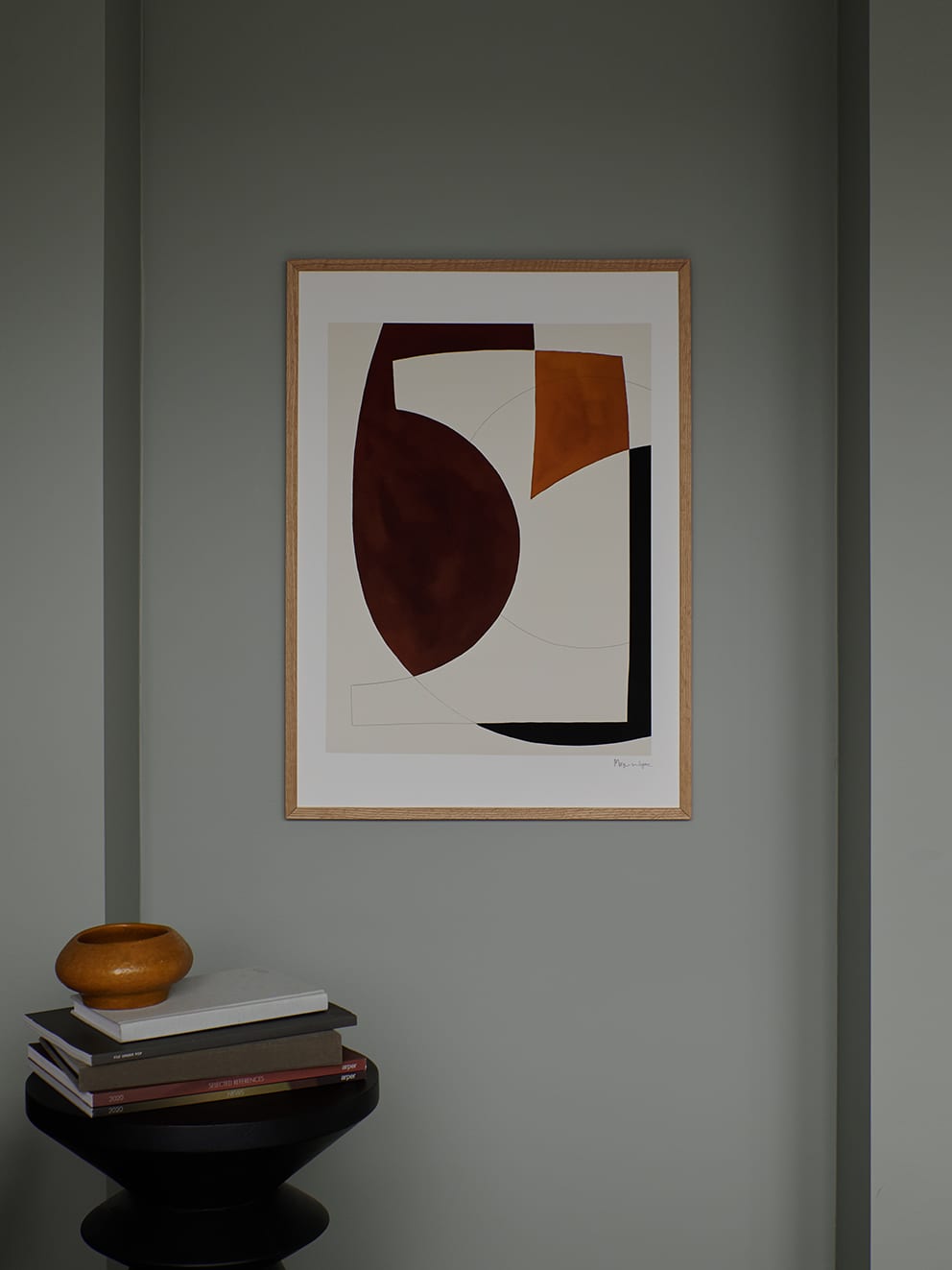 Poster - Berit Mogensen Lopez - Composition N°1 - 40x50cm