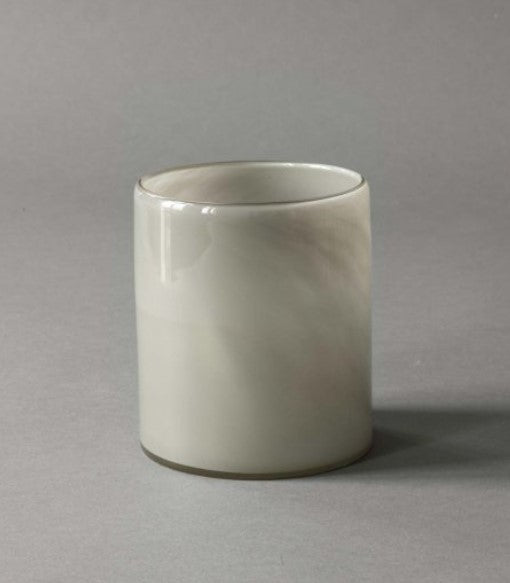 Lyric candle holder medium- warm grey