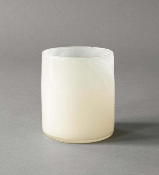 Lyric candle holder medium- linen