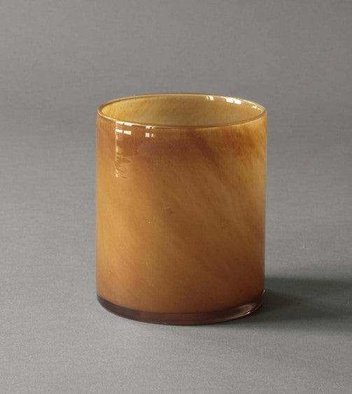 Lyric candle holder medium- brown