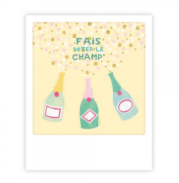 Mini carte - Fais péter le Champ' MP0627FR
