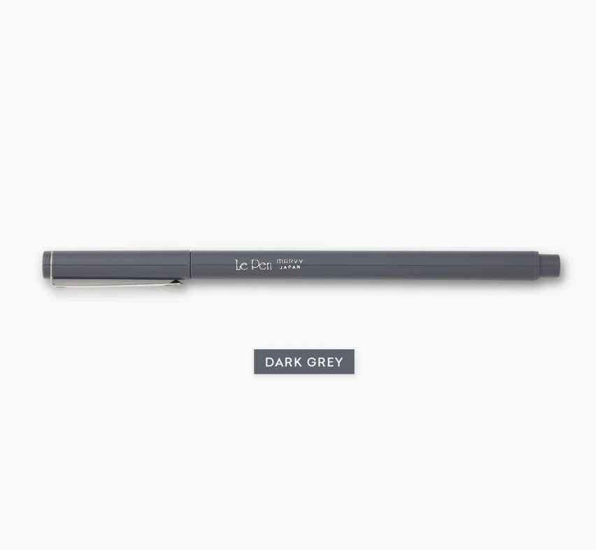 Le Pen Felt Pen - Dark Grey